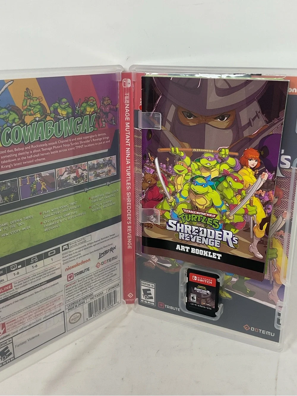 Nintendo Switch Teenage Mutant Ninja Turtles: Shredder's Revenge - Purple Cover